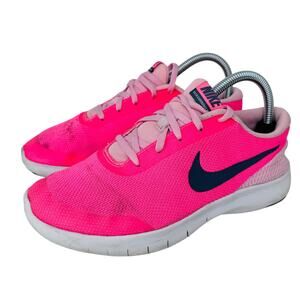 Nike Flex Experience Running Shoes Sneakers 943287-600 Pink Youth Girl Size 6.5Y